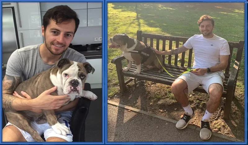Ryan Mason is a huge Dog Lover.