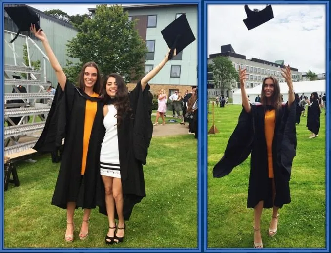 Ryan Mason's Wife (Rachel Peters) is a Lancaster University Economics Graduate.