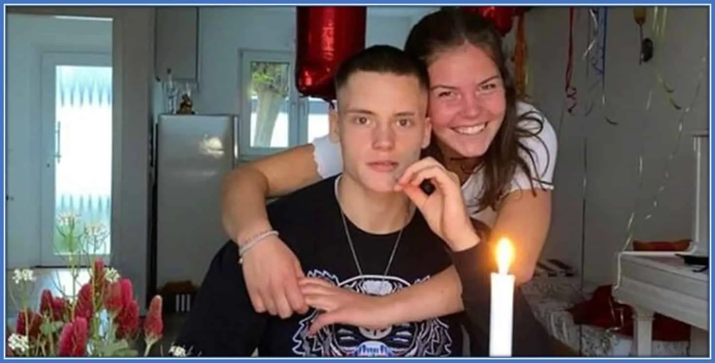 Florian Wirtz's parents raised him alongside his older sister, Juliane.