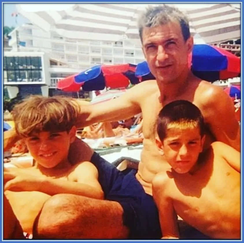 As children, Gerard Monero and his brother spent lots of time with their Dad. Didac taught his sons the things about life.
