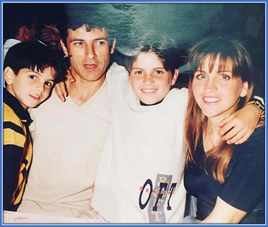 The Spaniard comes from the most humble Barcelona family you can think of.