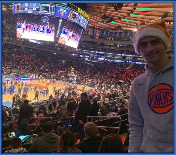 The Spanish striker is a fan of the NBA.