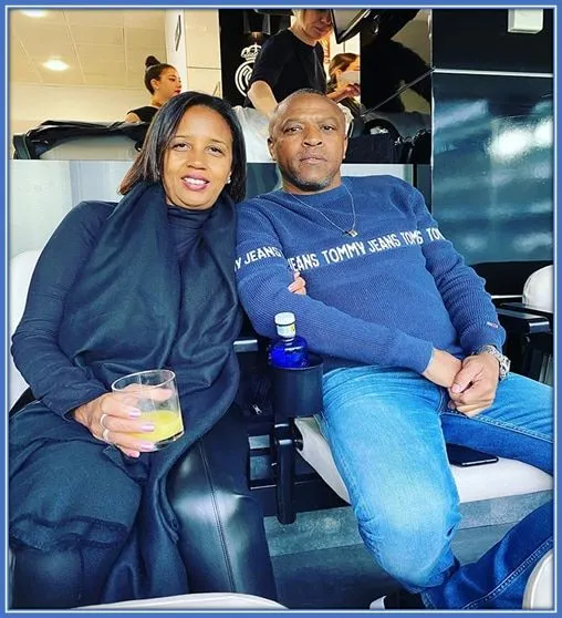 Meet Eder Militao's Parents - Ana Maria Militão (his Mum) and Valdo Militão (his Dad).