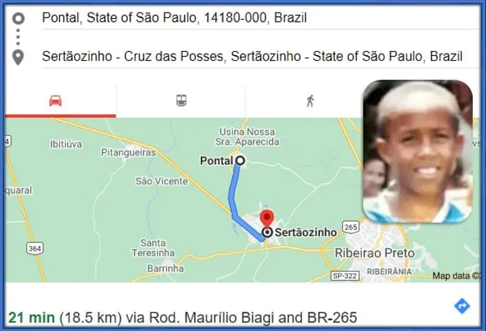 This map explains Eder Militao Family Origin.