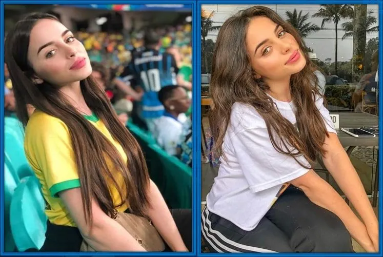 Meet Tiffany Alvares. Eder Militao's Wife to be.