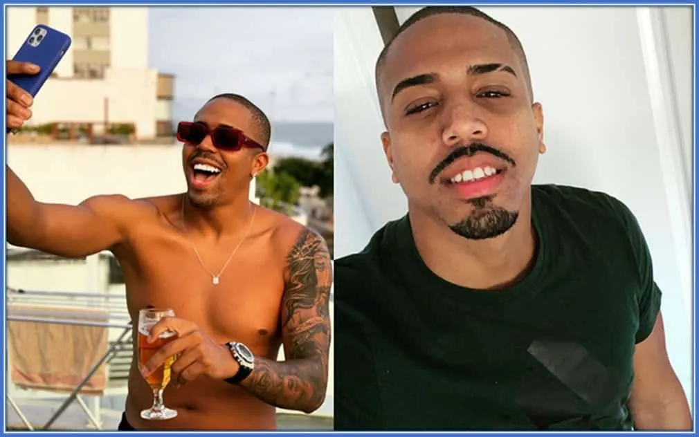 This is Junior Militao - Eder Militao's Brothers.