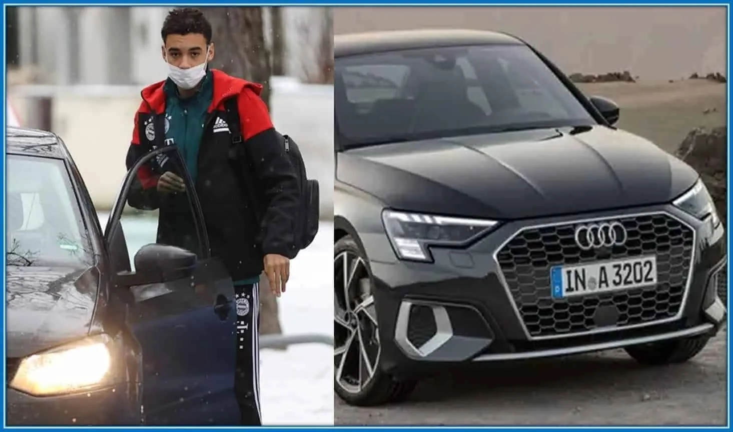 An inquiry into Jamal Musiala's Car.