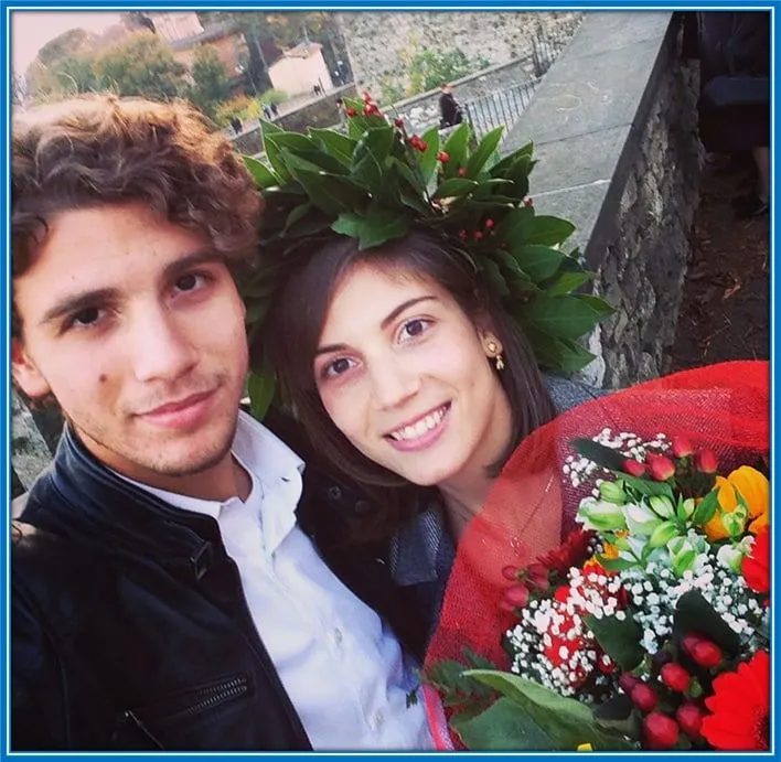 About Manuel Locatelli Sister - Martina. The PhD holder is a living example of someone with both beauty and brain.