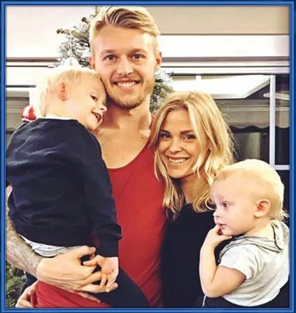 Simon Kjaer family