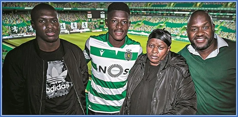 Nuno Mendes humble beginnings. He comes from the most decent family you can think of.