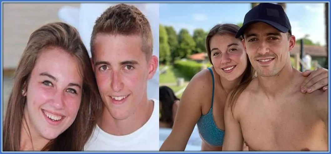 Timothy Castagne and Camille Melon - From childhood sweetheart to lifetime lover.