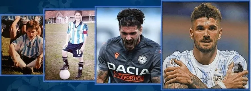 The picture summary of Rodrigo De Paul's biography. Behold his Life and Rise story.