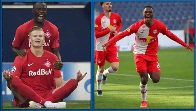 Patson Daka and Erling Haaland's partnership produced many goal-scoring moments.
