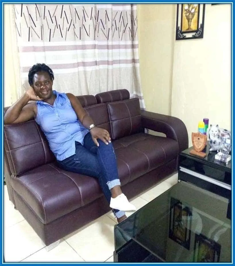 Meet one of Patson Daka's parents - His mother, Josephine Daka.