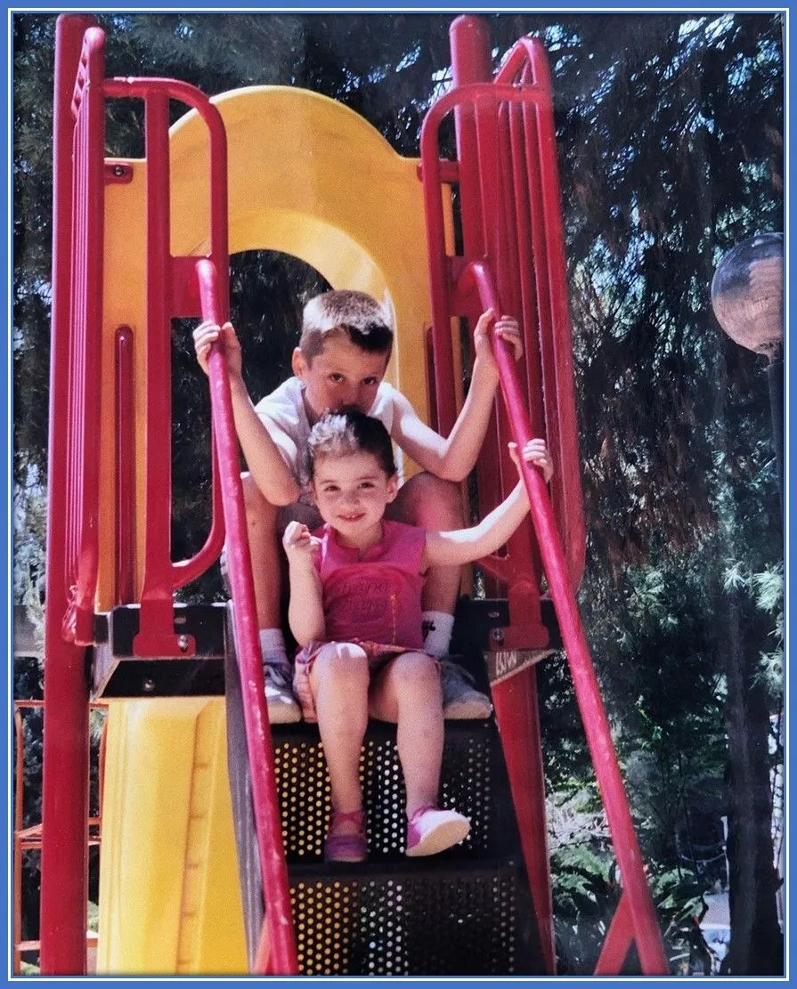 The player's growing up days