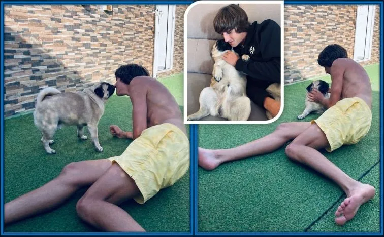 The Spaniard and his Dog are inseperable.