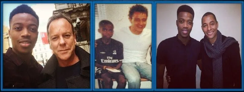 Nate has met some exciting persons over the years.
