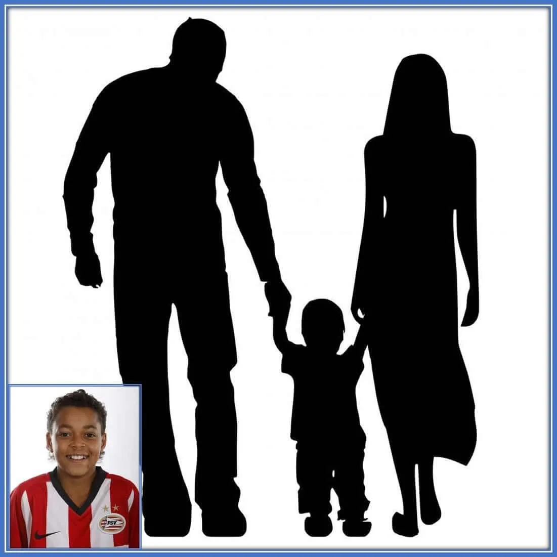 The face of his parents remains anonymous to the soccer world. We hope he gets to reveal the identity of his father and mother soon.
