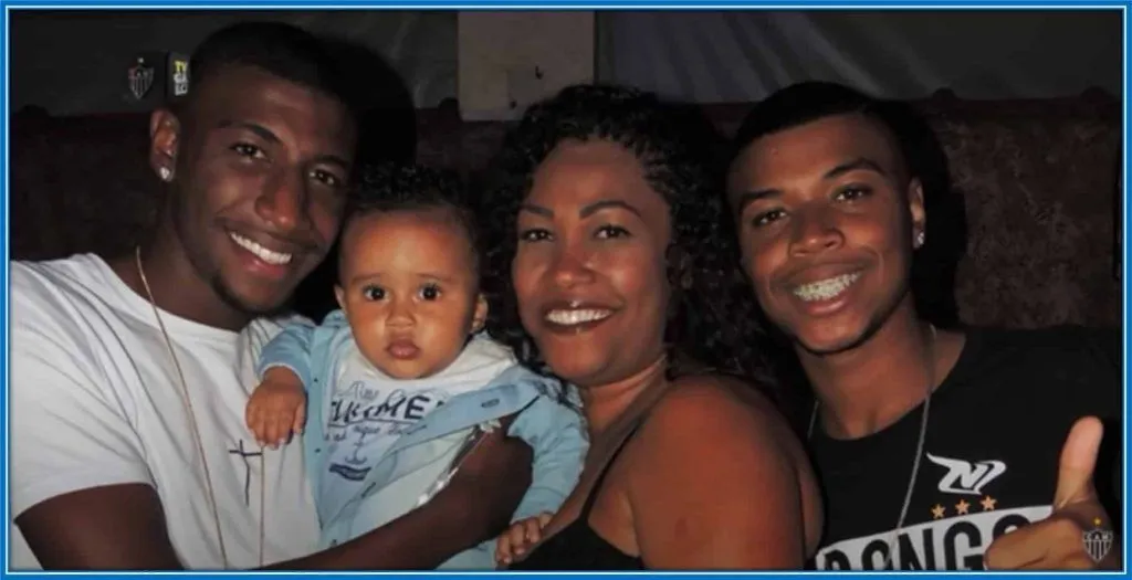 Emerson Royal Family Background - humble beginnings.