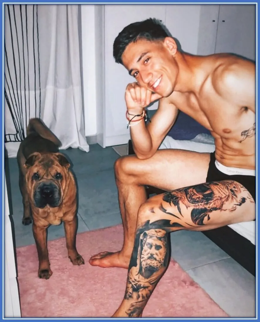 Kostas Tsimikas Tattoos