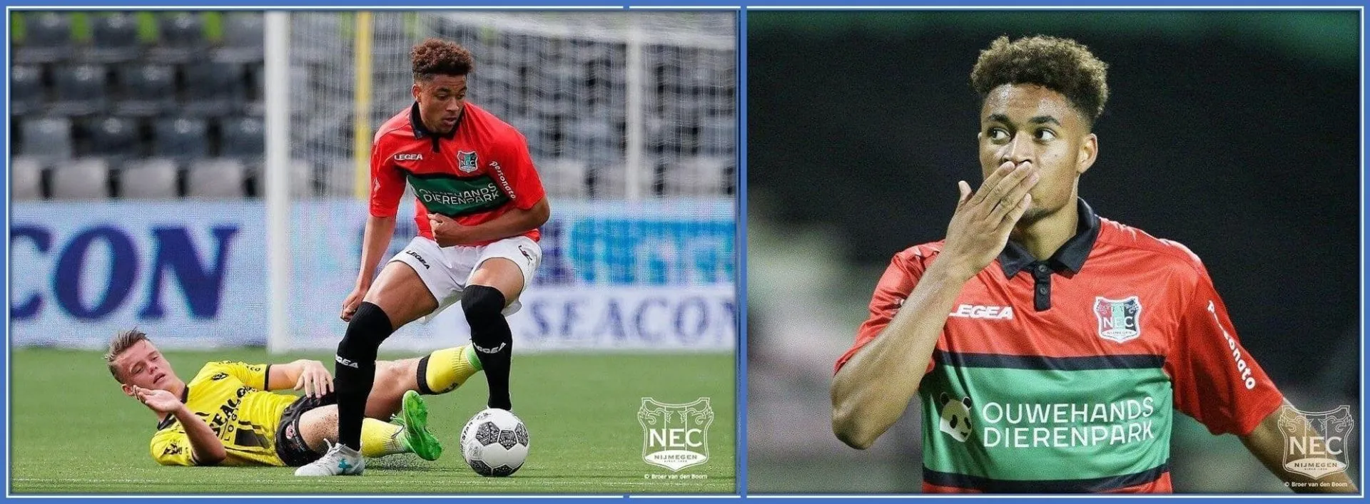 His days at NEC recorded a series of mind-blowing moments on the pitch.