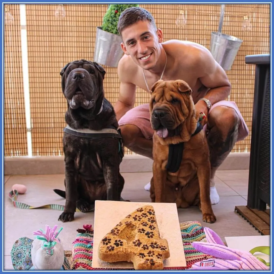 Kostas Tsimikas pets
