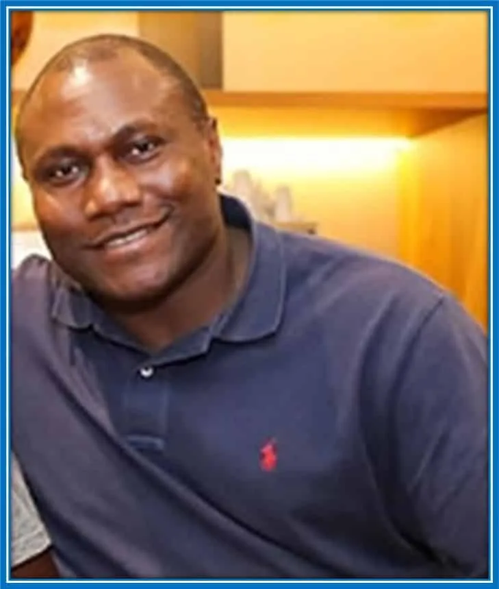 Meet one of Aurelien Tchouameni's parents - his Dad, Fernand.