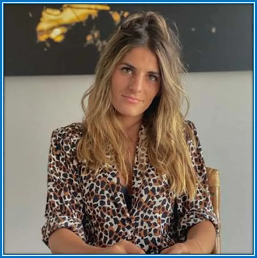 Meet the woman of his life. Her name is Ainhoa ​​Larrauri.