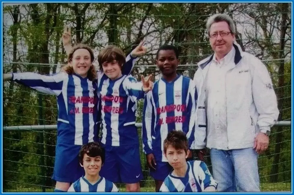 Aurelien Tchouameni's Early Life in Football.