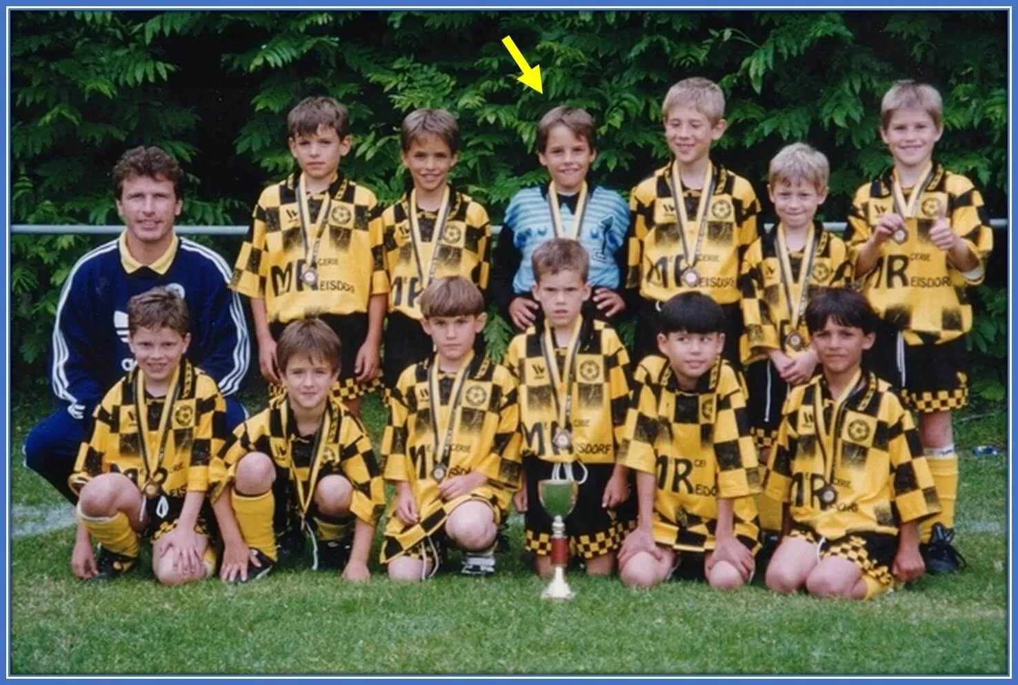 The athlete's childhood
