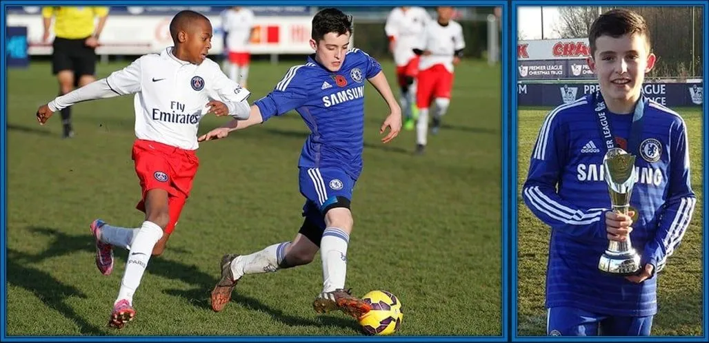 Tino helped Chelsea academy win a European trophy. The boy was just too good.