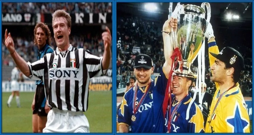 He also won big while at Juventus.