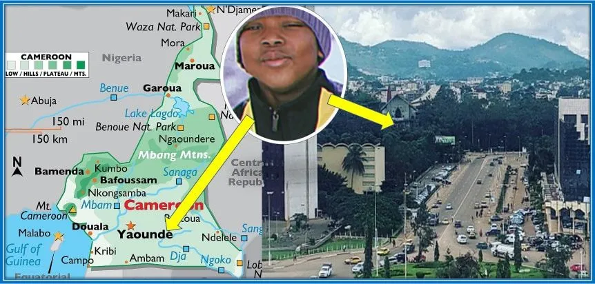 This photo explains Anthony Elanga's Family Origin. The footballer's ancestry is traced to Yaounde, Cameroon.