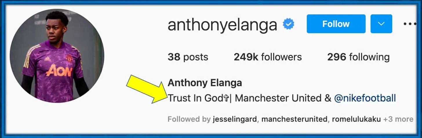 Anthony Elanga's Religion - Explained.