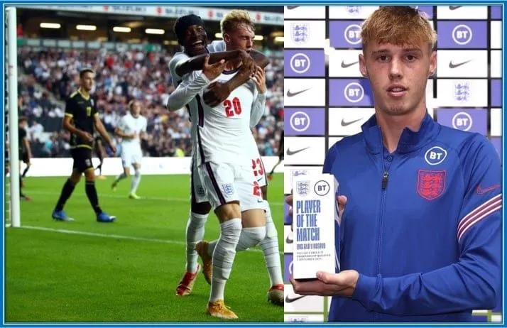 The Wythenshawe native, while excelling at City, also made progress with his country's junior national team.