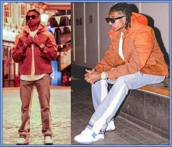 Michael Olise has everything in his possession. Handsomeness and dress sense and the act of playing good football.