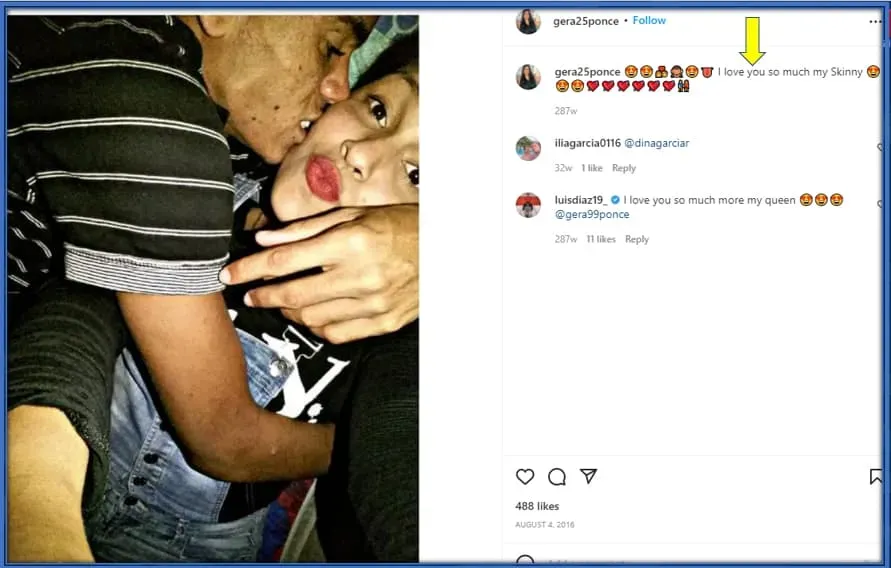 The Love Story of Luis Diaz and Gera Ponce is perfect, and a source of great inspiration.
