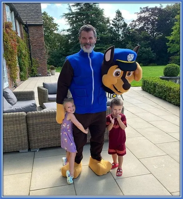 Meet Roy Keane's Grandchildren.