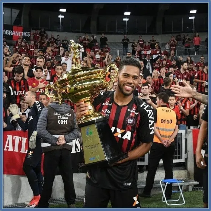 He was happy to contribute to his club's success in achieving this feat.