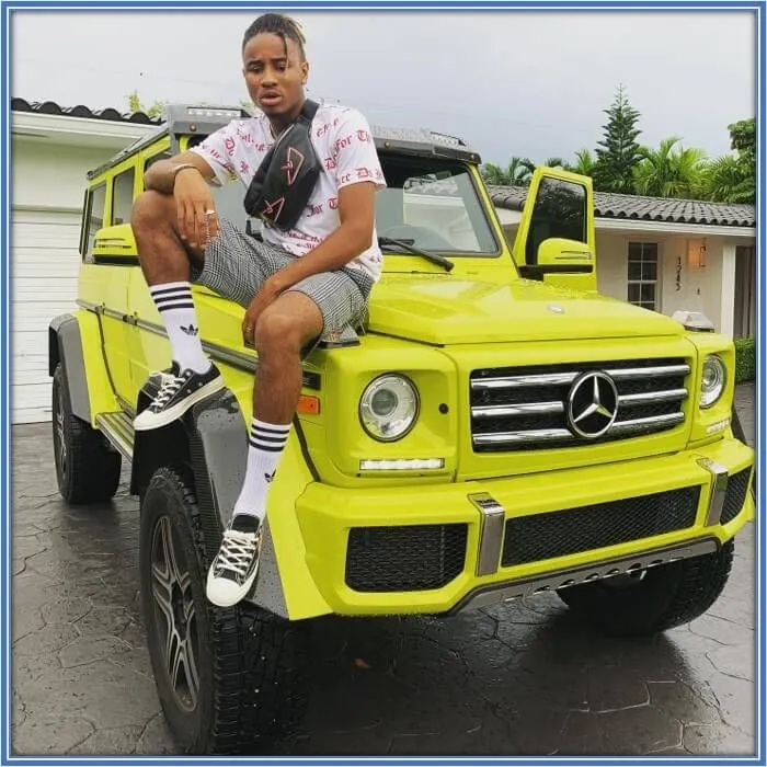 La voiture de Christopher Nkunku