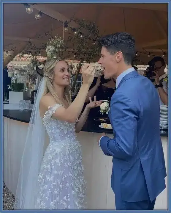 He is a man of his word. He definitely meant his promise to spend the rest of his life with Josefine Barsoe, his wife.