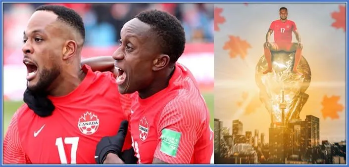 Thanks to his goals, Canada qualified for the World Cup.