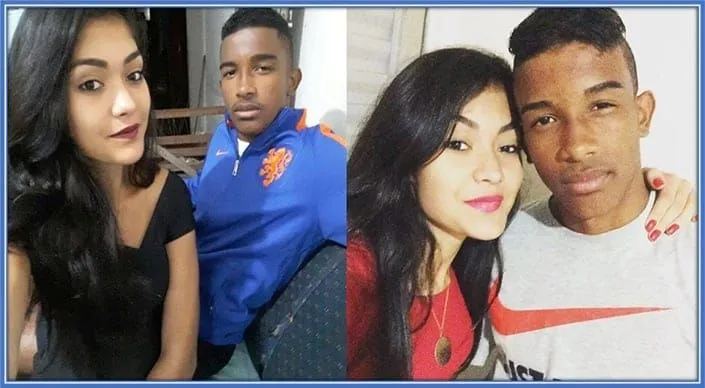 This is Déborah Claudino, the woman who stood by Bremer before he made it as a footballer.