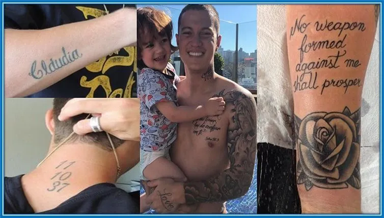 The meaning of Otavio's tattoos.