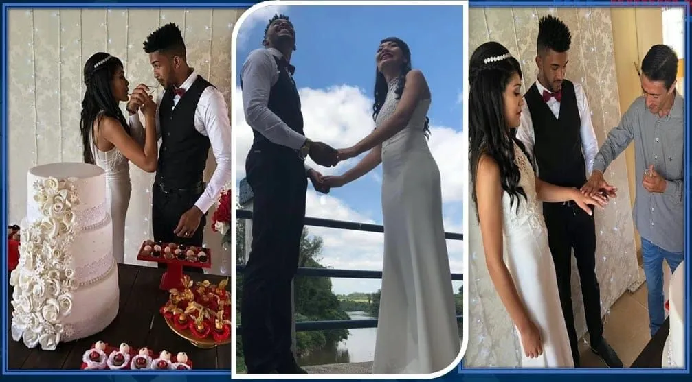 Déborah and Gleison opened the next chapter of their lives after their wedding ceremony.