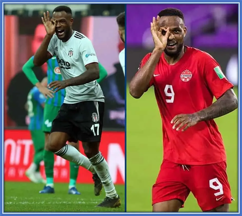 Cyle bears the nickname Sniper because of his goal celebration tactics.