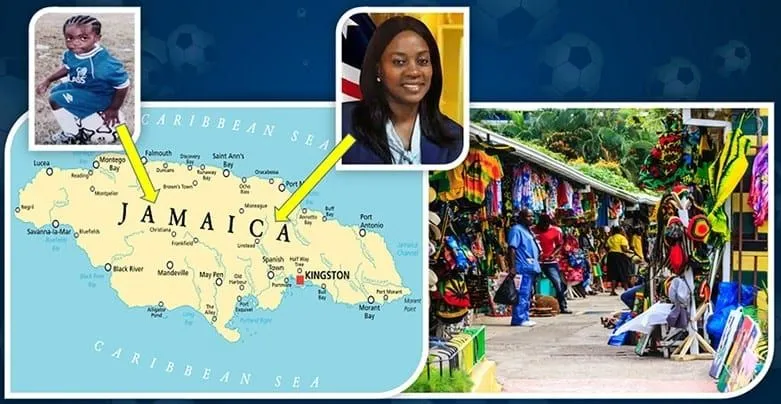 This map gallery explains Clar Weah's Family Origin.