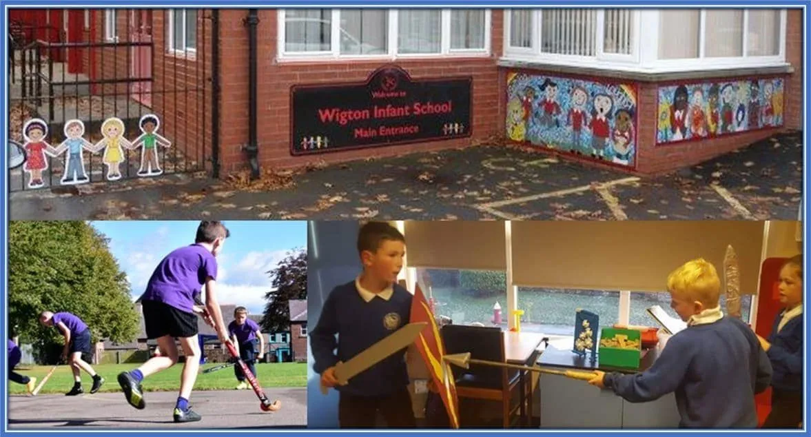 Jarrad Branthwaite Education - He attended Wigton Infant School, Stepping Stones Nursery school, and The Nelson Thomlinson secondary School.