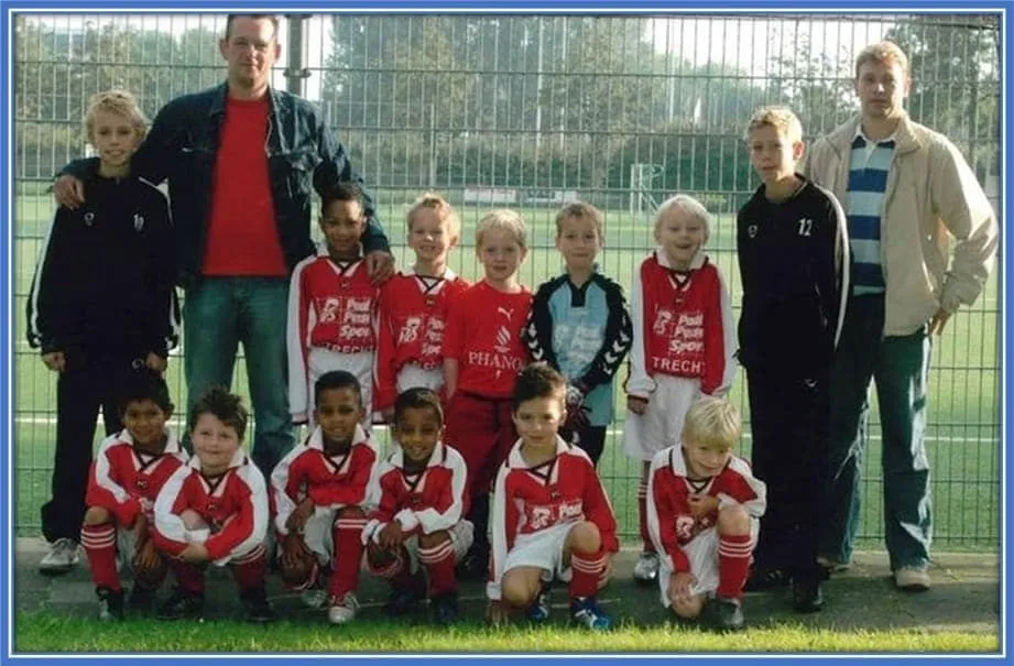 Young Jurrien and Quinten, together with their older brother (Dylan) in their early career years.
