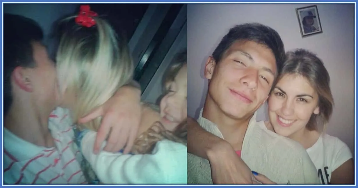 Lisandro and Muri's early years of being in love with each other.